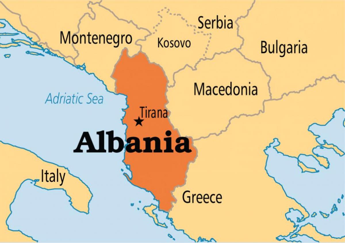 Karte, Albanien