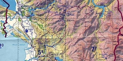 Karte von Albanien Geographie