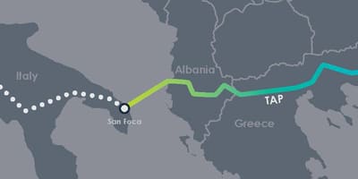 Karte Tippen Sie auf Albanien